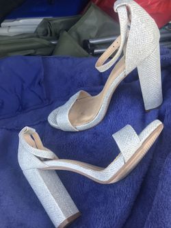 Silver heels