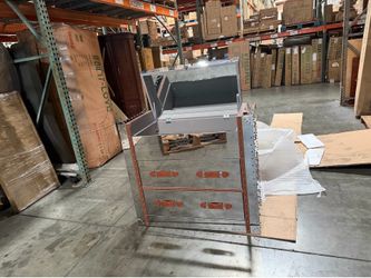 Mirrored vanity set mid century style