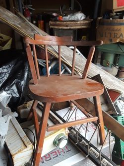 Old child's chair