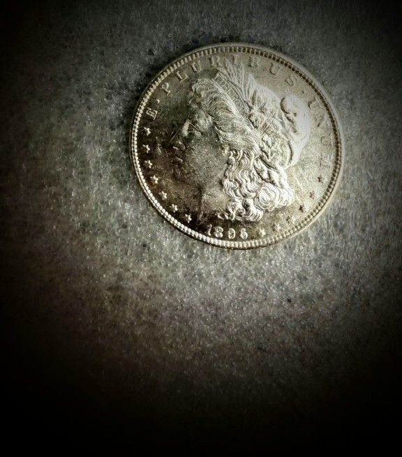 1896 Morgan Silver Dollar  PL