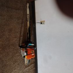 Still Chainsaw And I Also Has The Brace That Goes With It So You Can Make Like 2x4s Or Whatever