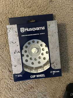 Husqvarna Resurfacing Cup 7 Inch Grinder Wheel