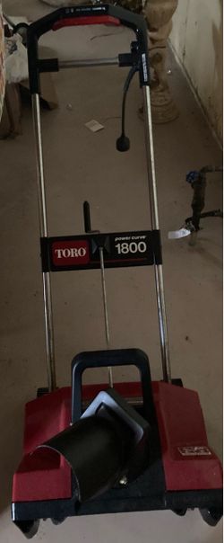 Toro snow thrower electric