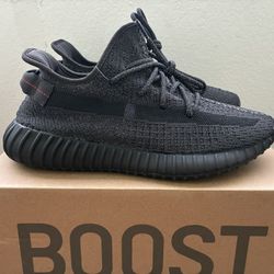 Adidas Yeezy Static Black Reflective Men’s Size 10