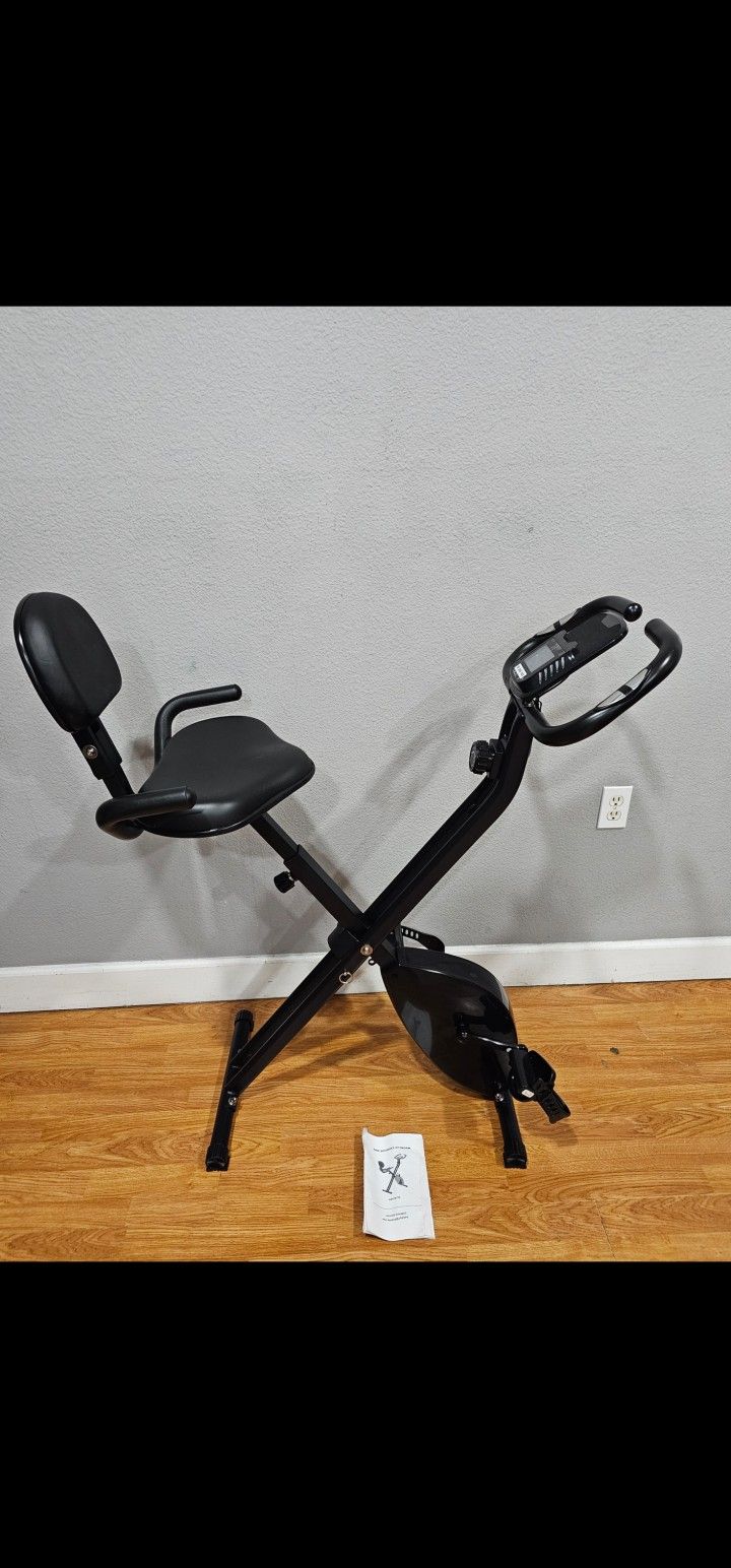 folding magnetic indoor bike