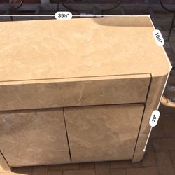 Glass Table And Buffet 