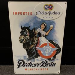 Hacker-Pschorr Munchen Bar Sign