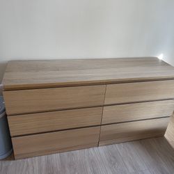 IKEA NORDLI Dresser And Two Endtables