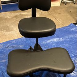 Ergonomic Adjustable Desk Chair with Kneeling Swivel Base