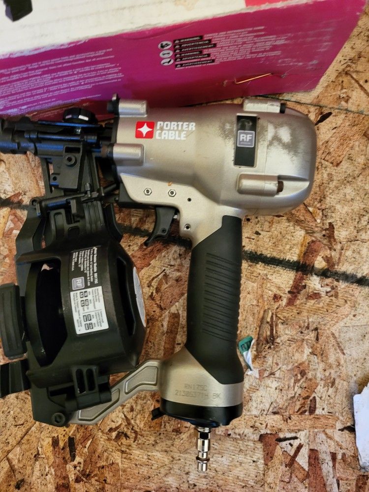 Porter cable Pneumatic 15-Degree Coil Roofing Nailer