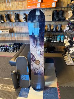 System DOA 160 snowboard, certified with warranty located at Sin city snowboards