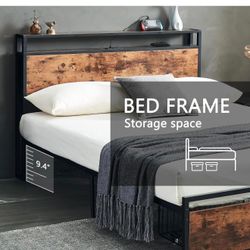 Cama Queen Size Y Colchon Nuevo 