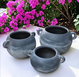 Clay pots