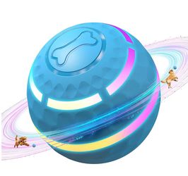 Interactive Dog Toys: Automatic Moving Dog Balls with LED Lights, Puppy Toy to Keep Them Busy, Shaky Dog Ball for Small,Medium,Large Dogs, Dog Toys fo