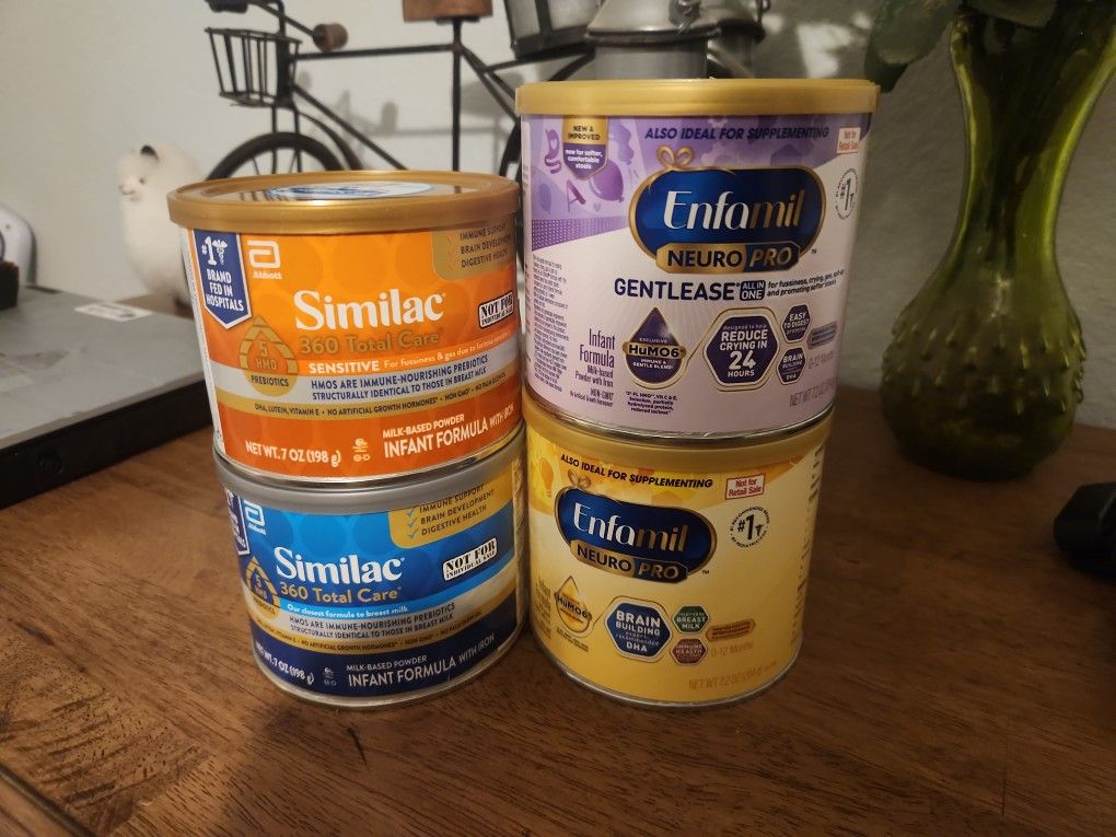 Baby Formula Similac & Enfamil