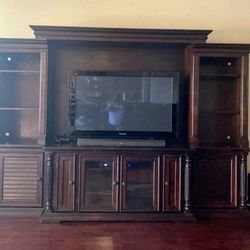 Large Entertainment Center 