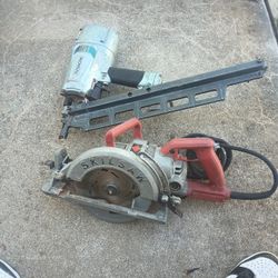 Farming Nailer  Skilsaw 15 Amp