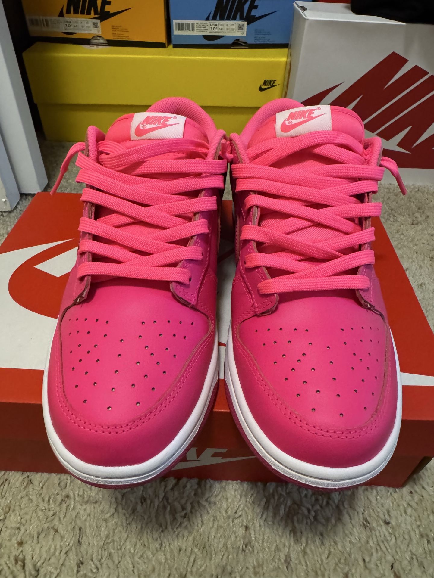 Nike dunk hyper pink sz 10 men