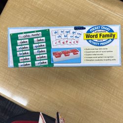 Word Family Pocket Chart Cards