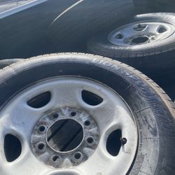 Silverado Or GMC 2500 Wheels And Tires $100