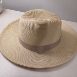 Women's Ribbon Detail Brimmed Hat