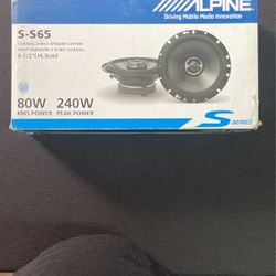 Alpine 6 1/2 240watts