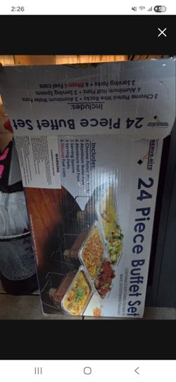 3 Rack Buffet Stands
