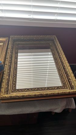 Gold Mirror Antique