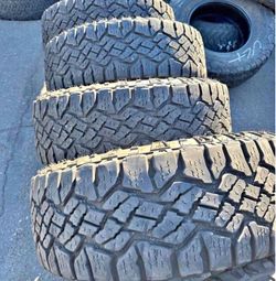 Used All-Terrain Tires Set of 4