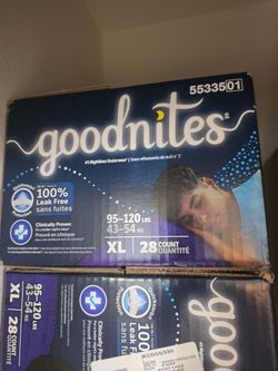 Kids Nighttime Underwear/Pull ups