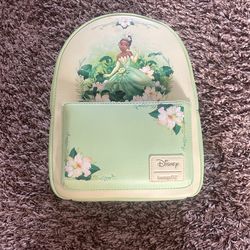 disney tiana loungefly backpack