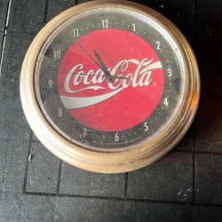 Old Coca Cola Clock