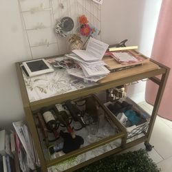 Gold Bar Cart