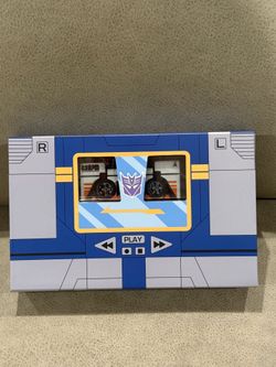 2026 SDCC Exclusive Transformers 40th Ann Decepticon Cassette Pin Set Stern LE