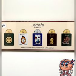 PERFUME Lattafa Pride Set Original 5×20ml – Perfumes Árabes – Entrega Inmediata