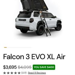 Roofnest Falcon 3 EVO XL Air - Used 2 Weeks! ($1400 OBO)