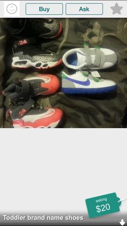 Size 9 and 10 toddler shoes