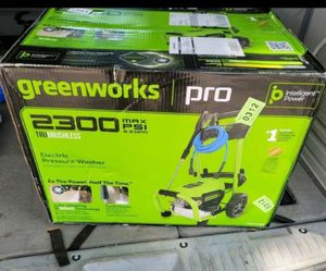 Brand new never opened Greenworks 2300 PSI Brushless Electric Power Washer (Retail $280)