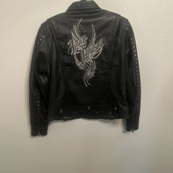 Women’s 2007 Harley Davidson Star Lake Leather Jacket