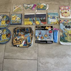 Pokémon Party Supplies 