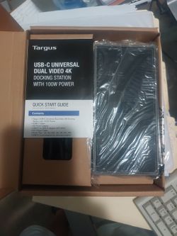 Target USB Universal Dual Video 4K Docking Station Brand New