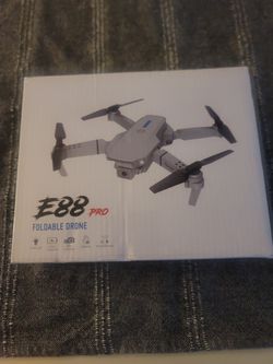 Foldable E88 Drone,New Paid $60 Asking 30