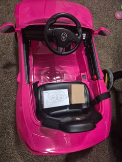 Maserati Kids Electric Ride-On Car Pink