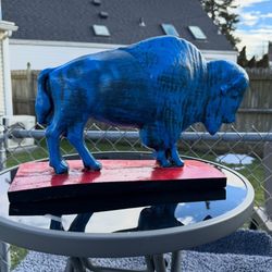 Let’s Go Buffalo Statue