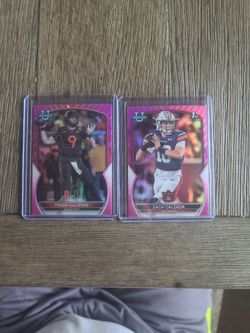 Pink Bowman Football Cards