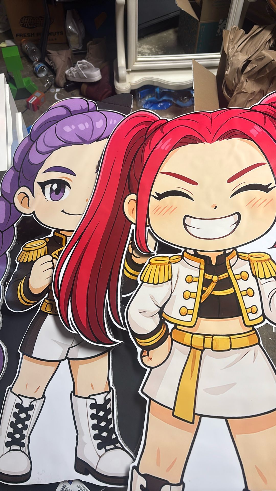 KPOP DEMON HUNTERS PARTY CHARACTERS!