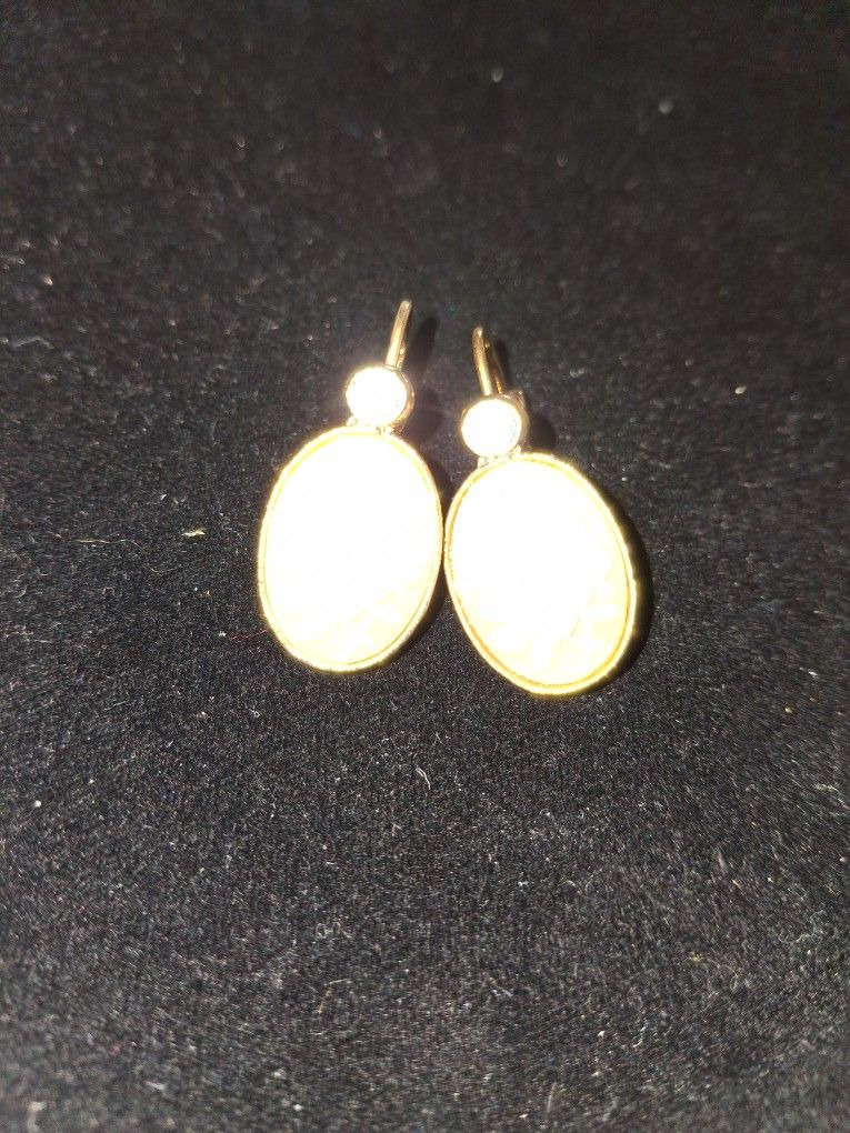 Rose Gold Fashion Clip-on Earrings