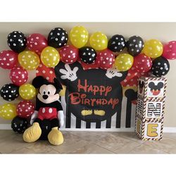 Mickey And Birthday Decoration 