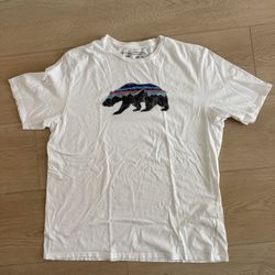 Patagonia Men's Fitz Roy Bear Organic Cotton T-Shirt