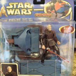 Star Wars Attack Of The Clones Darth Tyranus Action Figure Mint In Package 